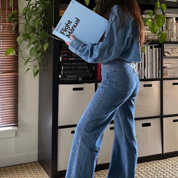 GANNI x LEVI's Collab Jeans
